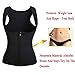 Ursexyly Sauna Waist Trainer, Hot Cincher Promotes Sweating During Exercise (L, Black 1, Zipper)