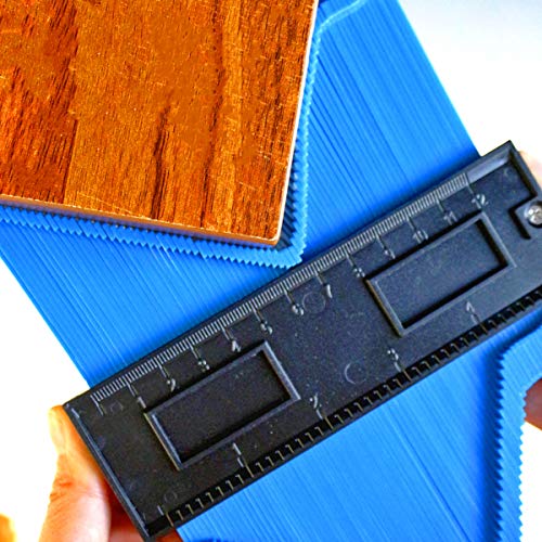 Widen Contour Gauge Duplicator,2 Pieces 5 Inch Outline Gauge for Precise Measurement Tiling Laminate and Wood Marking Tools