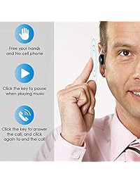 Auriculares Bluetooth mini en auriculares estéreo inalámbricos de sonido HD 2019 actualizado auriculares estéreo compatibles con iOS iPhone Android Samsung LG Huawei teléfonos móviles