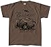 Joe Blow Ford Bronco Tonal Adult Short Sleeve T-Shirt-Brown Heather-Medium