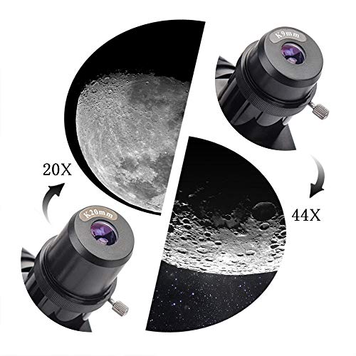 SOLOMARK Teleskope für Erwachsene und Kinder – 70 mm Astronomisches Refraktor-Teleskop, gutes Geschenk für die… – Bild 3