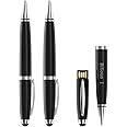 Bilious USB Flash Drive, USB 2.0 2PCS Thumb Drive Portable Pen Design USB Memory Stick, Waterproof Jump Pen Drive for Storage and Backup
