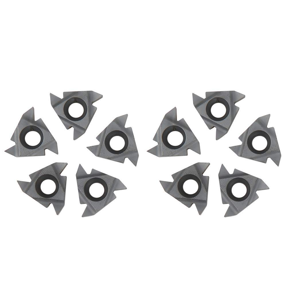 CNC Lathe Inserts 10pcs CNC Turning Inserts Thread Cutting Lathe Machine 16ER AG55 for Turning Machine