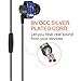 COCOCAT HR-007 Twin Driver High Resolution Heavy Bass In-Ear Headphones with Microphone and Remote for iOS Android -with Premium Foam Earbud Tips for Sport and Isolation Plus Sound