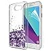 LeYi Galaxy A10e Case(Not Fit A10), Samsung Galaxy A10e Case with 2 Tempered Glass Screen Protector, Full Body Protective Hybrid Rugged Clear Bumper Shockproof Phone Cover Case for Samsung A10e Purple