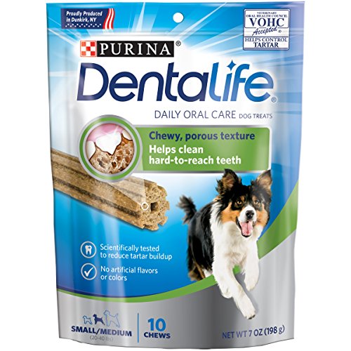 Purina DentaLife Daily Oral Care Small/Medium Dog Treats - (4) 10 ct. Pouches