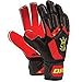 Goalkeeper Gloves Brine King Match 3X Soccer Goalie Glove Finger Save Protection Spines