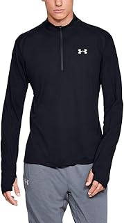 Under Armour Herren , atmungsaktives Sportshirt mit Half Zip, schnelltrocknendes Funktionsshirt mit Reißverschluss Streaker 2.0 Half Zip