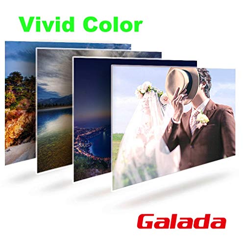 image for Galada Photo Paper 100 Sheets 4x6 Photo Paper High Glossy Vivid Color 