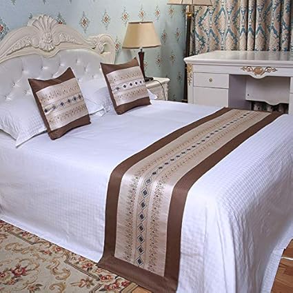 Q_STZPX Bett Renner bettläufer Bett Ende Handtuch Bettdecke European