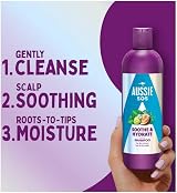 Aussie SOS Soothe & Hydrate Bundle Shampoo 300ml Conditioner 200ml Oil 100ml view 2