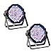 (2) American DJ Mega Par Profile Plus LED Par Can Wash Effect Lights - Open Box