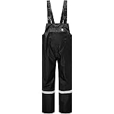 RainRider Bib Rain Pants for Men Waterproof Rain Gear for Women Workwear Bib Overalls Trousers for Fishing