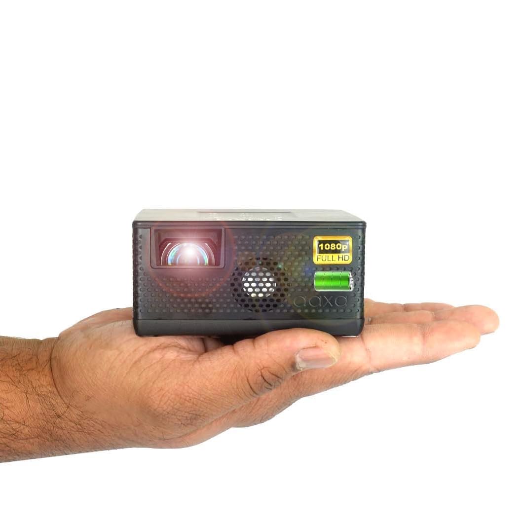 AAXA P400 Native 1080p Short Throw Mini Projector