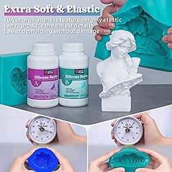 LET'S RESIN Super Elastic Silicone Mold Making Kit