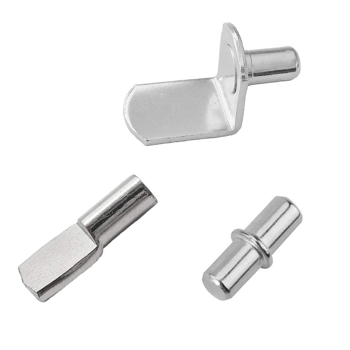 Lepohome 3 Styles Steel Nickel Plated Shelf Pegs Pins Support For Cabinet Furniture Closet Shelf Bracket Wardrobe Office Accessories Display Stand 60pcs Shelf Bracket Pegs Silver Color Talkingbread Co Il