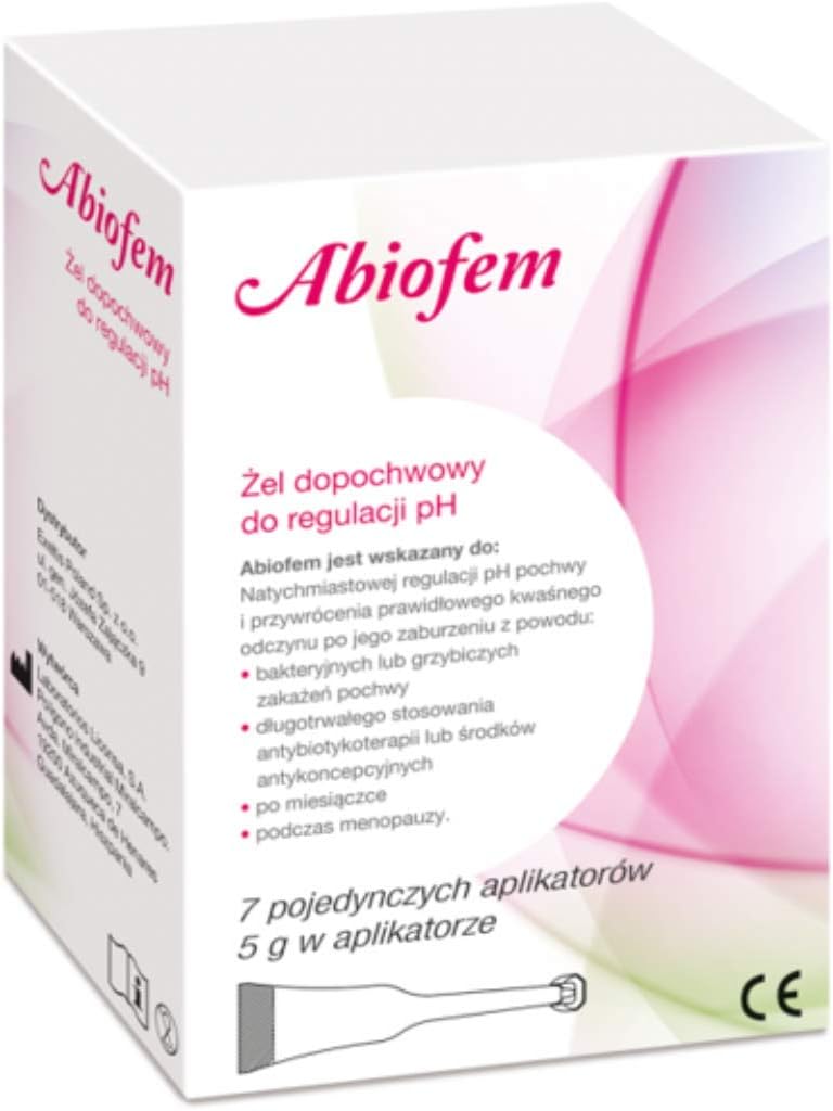Abiofem 7 applicators x 5g, Intimate Gel