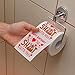 Large Gag Toilet Paper Roll by Aliza | Husband Birthday Gift – Happy Birthday Toilet Paper for Men Boyfriend Wife Girlfriend Friend Sister Brother - Valentines Gift for Him Her