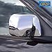 EAG Mirror Covers Triple Chrome Plated ABS Fit for 02-08 Dodge Ram 1500/03-09 Dodge Ram 2500/3500