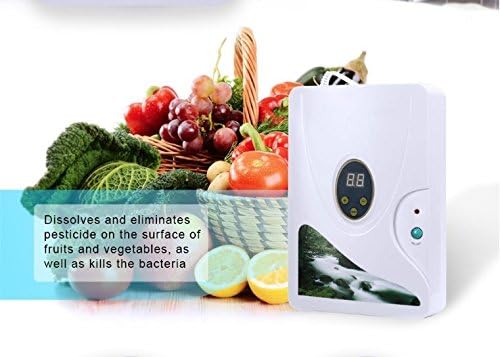 Ozone Generator Food Sterilize Air Sterilizing &amp; Freshening System With Timing Purifies Air, Water, Food, Toothbrush, Bath, Toilet Etc.