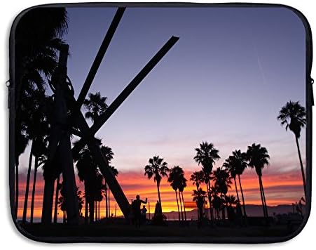 Sexy Lovely Handsome Computer Ultrabook Laptop Sleeve Case Venice Beach Pink Clouds Neoprene Laptop Case 13 Inch And 15 Inch