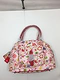 Oilily Luxurious Carry All Medium Top Handle Floral Hand Bag - Light Rose