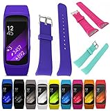 For Samsung Gear Fit 2 SM-R360, Ikevan ® Fashion Luxury Silicone Watch Replacement Band Strap For Samsung Gear Fit 2 SM-R360