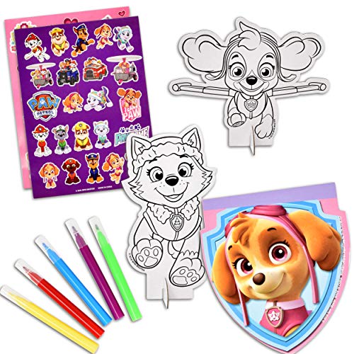 Paw Patrol Coloring and Activity Tin Box, Includes Markers, Stickers ...