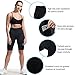 TYUIO Women High Waist Yoga Shorts Side Pocket Gym Workout Running Biker Shorts