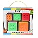 D-FantiX Moyu Cubing Classroom Set Mini 3x3 Speed Cube Keychains 3x3x3 Magic Cube Key Ring Toys Gift Box