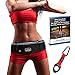 RunningBeltMax Running Belt Waist Pack -- Waterproof Fanny Pack for iPhone, Samsung Galaxy, Android - 3 Pockets, Black