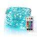 YIHONG Fairy String Lights USB Powered, 33ft Twinkle Lights with RF Remote, Color Change&nbsp;Firefly Lights - 13 Colors