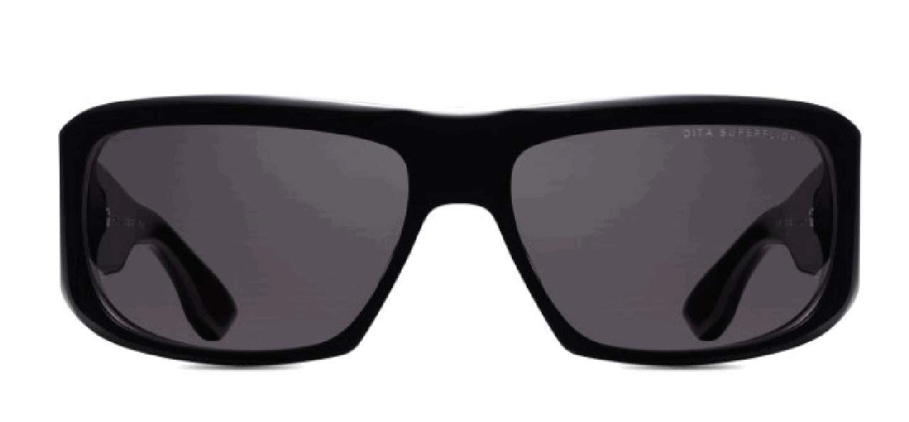 Dita Superflight DTS133-02 Sunglasses BLK-SLV w/Dark Grey 61MM