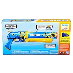Nerf Fortnite Half Tone Hero Blaster, Bonus Code to