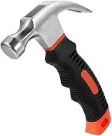 Kronmutou Portable Claw Hammer Stainless Steel Nail Puller Rubber Guard Random view 6