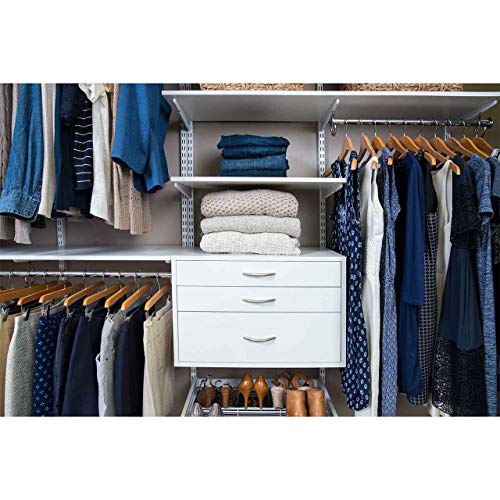 Organized Living freedomRail Adjustable Closet Organizer Kit, 96" 100