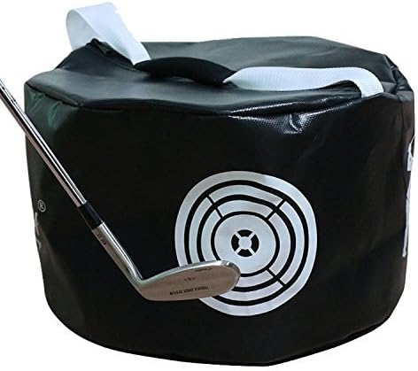 Lilyminso Golf Hitting Bag - Golf Swing Training Aids Golf Impact Contact Power Smash Bag Black