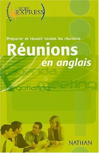 Réunions en anglais