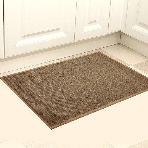 Topotdor Indoor and Outdoor Door Mat Rug Rectangular Non-Slip 18-Inch By 30-Inch Beige,gold - Thumbnail 5