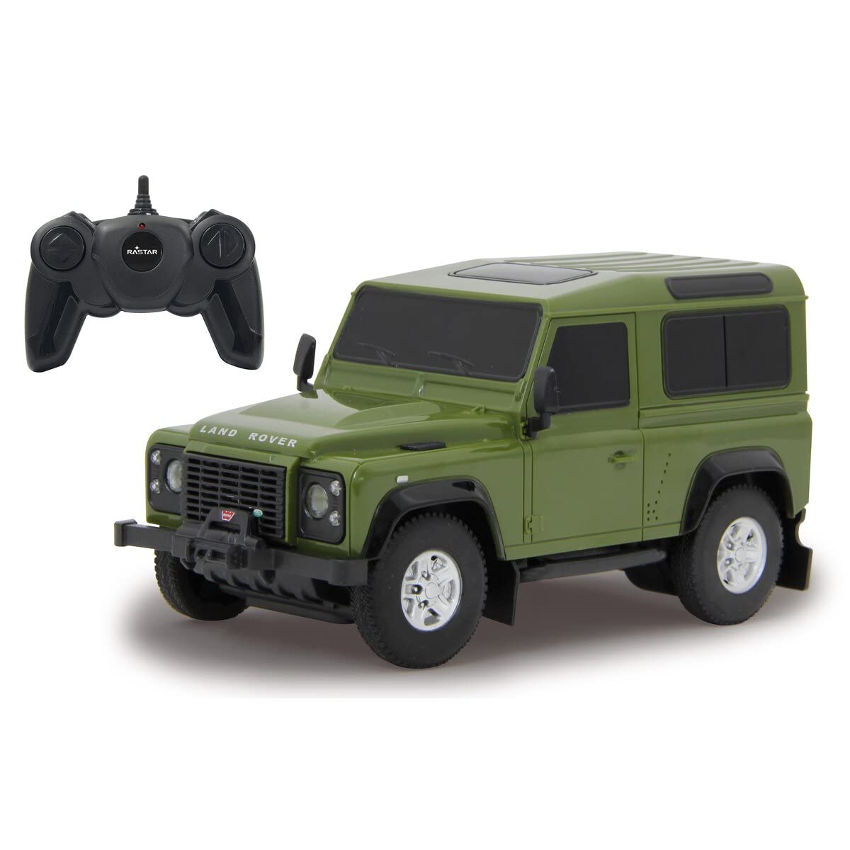 Jamara 405154 - Land Rover Defender 1:24 green - Officially licensed