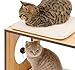 Vesper Cat Tree, Stool, Walnut, 52073
