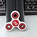 OZO9 - Hand spinner fidget toys for ADHD, Anxiety, Autism -Tri spinner hybrid ceramic bearing, POM Plastic, Si3n4 High Speed -EDC Finger spinner fidget gadget for Adults, Kids (White) + BONUS 2 Ebooks