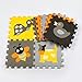 meiqicool Baby Play Mat Interlocking Floor Mats for Kids Puzzle Mat Foam Tiles Playmat for Toddlers Room Decor,P011G
