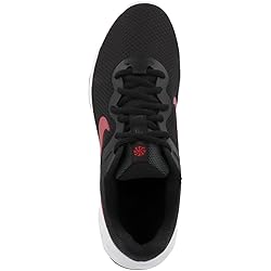 Nike Men's Running Shoes, Black Univ Red