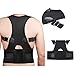 EagleUS New Fully Adjustable Back Brace for Posture Correction Back Pain Support - Neoprene - Unisex (L(36-40