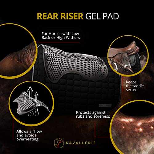 Kavallerie Saddle Pad Helps with Saddle Bridging, Sore Back, Swayed