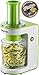 Gourmia GES580 Electric Spiralizer and Slicer for Vegetables & Pasta Maker with 3 Blades for Spaghetti Fettuccine & Ribbon Noodles Free Recipe Book Included - 110V