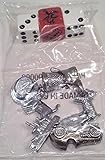 MONOPOLY REPLACEMENT TOKEN AND DICE SET! RACECAR, THIMBLE, BATTLESHIP, TOP HAT, SHOE, WHEELBARROW, CAT, AND SCOTTIE DOG!