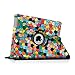Fintie Apple iPad 2/3/4 Case - 360 Degree Rotating Stand Smart Case Cover for iPad with Retina Display (iPad 4th Generation), the new iPad 3 & iPad 2 (Automatic Wake/Sleep Feature) - Mosaic