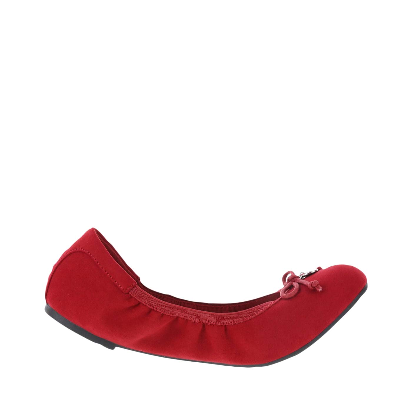 dexflex Comfort Red Suede Women's Caroline String Tie Flat 9.5 Regular - Image 3